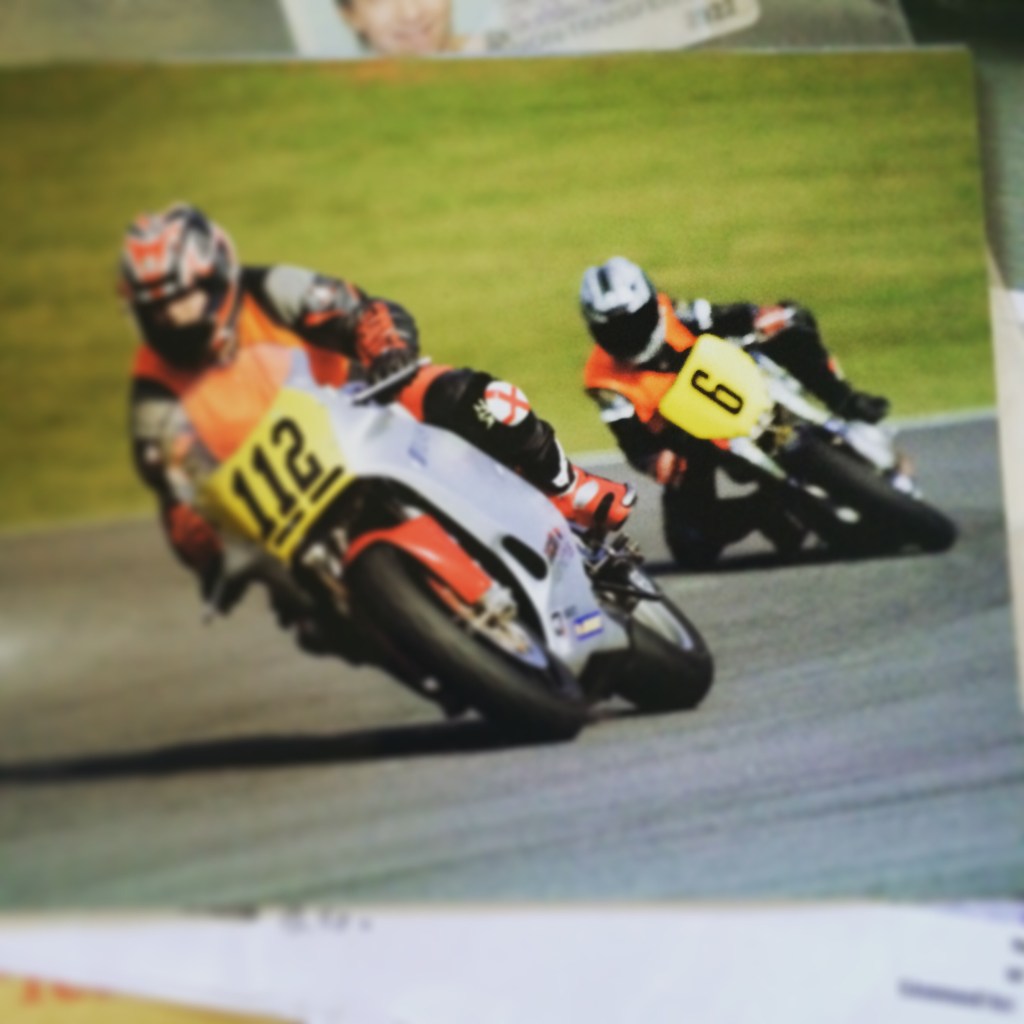 No. 6, on a 583cc Ducati Monster. First ever race, first ever knee down. Clearways at Brands Hatch, April 2007. My least favourite corner. Almost.